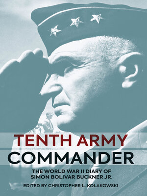cover image of Tenth Army Commander